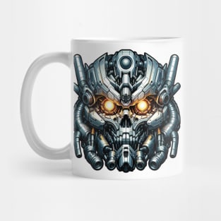 Biomech Skull S01 D49 Mug